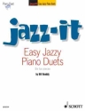 Jazz-it - 6 easy jazzy piano duets for 4 hands for piano duet (4 hands)