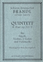 Quintett B-Dur op.52,1 fr Fagott, Violine, 2 Violen und Violoncello Partitur+Stimmen