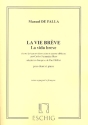 La vie breve  Klavierauszug (fr/sp)