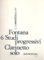 6 Studi progressivi fr klarinette solo
