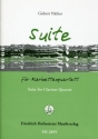Suite fr 4 Klarinetten Partitur und Stimmen