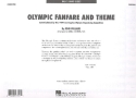 Olympic Fanfare and Theme for concert band conductor score