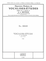VOCALISE-ETUDE NO.14 POUR VOIX MOYENNES REPERTOIRE MODERNE DE VOCALISE-ETUDES