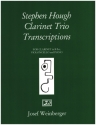 Clarinet Trio Transcriptions for clarinet, violoncello and piano score and parts