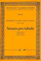 Sonata pro tabula für 5 Blockflöten (SSATB), 5 Streicher und Bc Partitur
