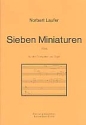 7 Miniaturen fr 3 Trompeten und Orgel Partitur und Stimmen