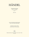 Concerto grosso G-Dur op.6,1 HWV319 fr Orchester Cello/Ba (solo und ripieno)