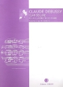 Clair de lune pour clarinette et piano Suite bergamasque