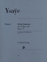 6 Sonaten op.27 für Violine