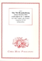 Brandenburgisches Konzert Nr.7 BWV1029 fr 2 Violen, 2 Gamben, Cello und BC,  Partitur und Stimmen