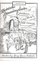 Rheinische Stimmungslieder: fr Blasorchester Tenorhorn 1