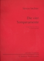 Die vier Temperamente Musikalischer Scherz fr Streichquartett,  Stimmen (Kopie)