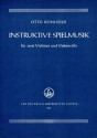 Instruktive Spielmusik fr 2 Violinen und Violoncello Partitur und Stimmen