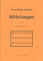 Mitteilungen 7 Stcke fr Klavier