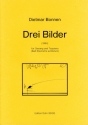 3 Bilder fr Gesang und Toypiano (Bass-Klarinette ad libitum) 2 Partituren und Stimme