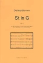 St in G fr Altsaxophon, Violoncello,Kb, Klav, Schlagz und Git Partitur und Stimmen