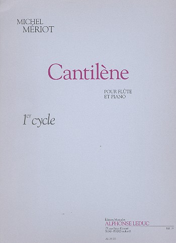 Cantilne vol.1 pour flte et piano