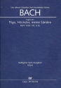 Tilge Hchster meine Snden BWV1083 fr Sopran, Alt, 2 Violinen, Viola und Bc Klavierauszug