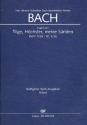 Tilge, Hchster, meine Snden BWV1083 fr Sopran, Alt, 2 Violinen, Viola und Bc Klavierauszug
