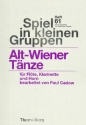 Alt-Wiener Tnze fr Flte, Klarinette und Horn 3 Spielpartituren