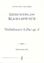 Konzert A-Dur op.8 fr Violine und Orchester Studienpartitur