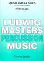 Quasi Bossa Nova for 2 snare drums, tenor drum, bass drum and cowbell score and parts