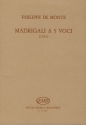 Madrigali  5 voci study score