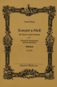 Konzert a-Moll op.7 für Klavier und Orchester für Klavier, 2 Vl, Va, Vc, Kb Stimmen