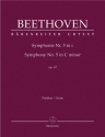 Sinfonie c-Moll Nr.5 op.67 fr Orchester Partitur