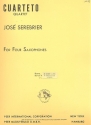Cuarteto for 4 saxophones (SATB) parts