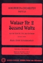 Walzer Nr.2 aus der Suite Nr.2 fr Jazz-Orchester (Akkordeonorchester) Partitur