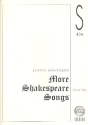 More Shakespeare Songs for mixed chorus a cappella (SSAATTBB) score (en/fin)