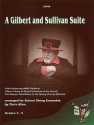 A Gilbert and Sullivan Suite for school string ensemble score and parts