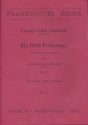 6 Irish Folksongs op.78 fr gem Chor a cappella (en/dt)
