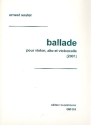 Ballade fr Streichtrio Partitur und Stimmen