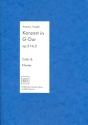 Konzert G-Dur op.3,3 fr Violoncello und Orchester fr Violoncello und Klavier
