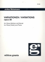Variationen op.39 fr Oboe (Violine) und Klavier