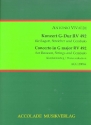 Konzert G-Dur RV492 F:VIII,29 fr Fagott, Streicher und Bc fr Fagott und Klavier