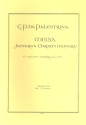 Missa aeterna Christi munera fr gem Chor a cappella Partitur (la)
