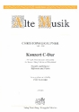 Konzert C-Dur fr Fagott, Streichorchester und Bc fr Fagott und Klavier