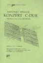 Konzert C-Dur RV443 fr Flautino und Orchester fr Pikkolo und 3 Flten Partitur und Stimmen