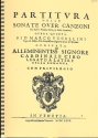 13 Sonaten und die Trombetta sordina op.5 fr Blockflte und Bc,  Faksimile