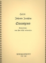 Quantz Lebenslauf, von ihm selbst entworfen  Faksimile und Begleittext