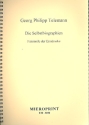Telemann Selbstbiographie Faksimile