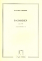 Monodies op. 216 pour clarinette en la