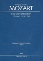 Sub tuum praesidium KV198 fr 2 Soprane, 2 Violinen, Viola und Bc Klavierauszug