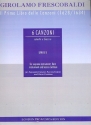 6 canzonas for treble instrument, bass instrument and basso continuo parts