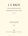 OUVERTURE BWV1069 SUITE D-DUR FUER ORCHESTER,  CEMBALO GRUESS, HANS, ED