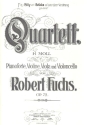 Quartett h-Moll op.75 fr Violine, Viola, Violoncello und Klavier Stimmen