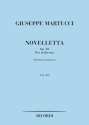 NOVELLETTA OP.82 PER ORCHESTRA PARTITURA